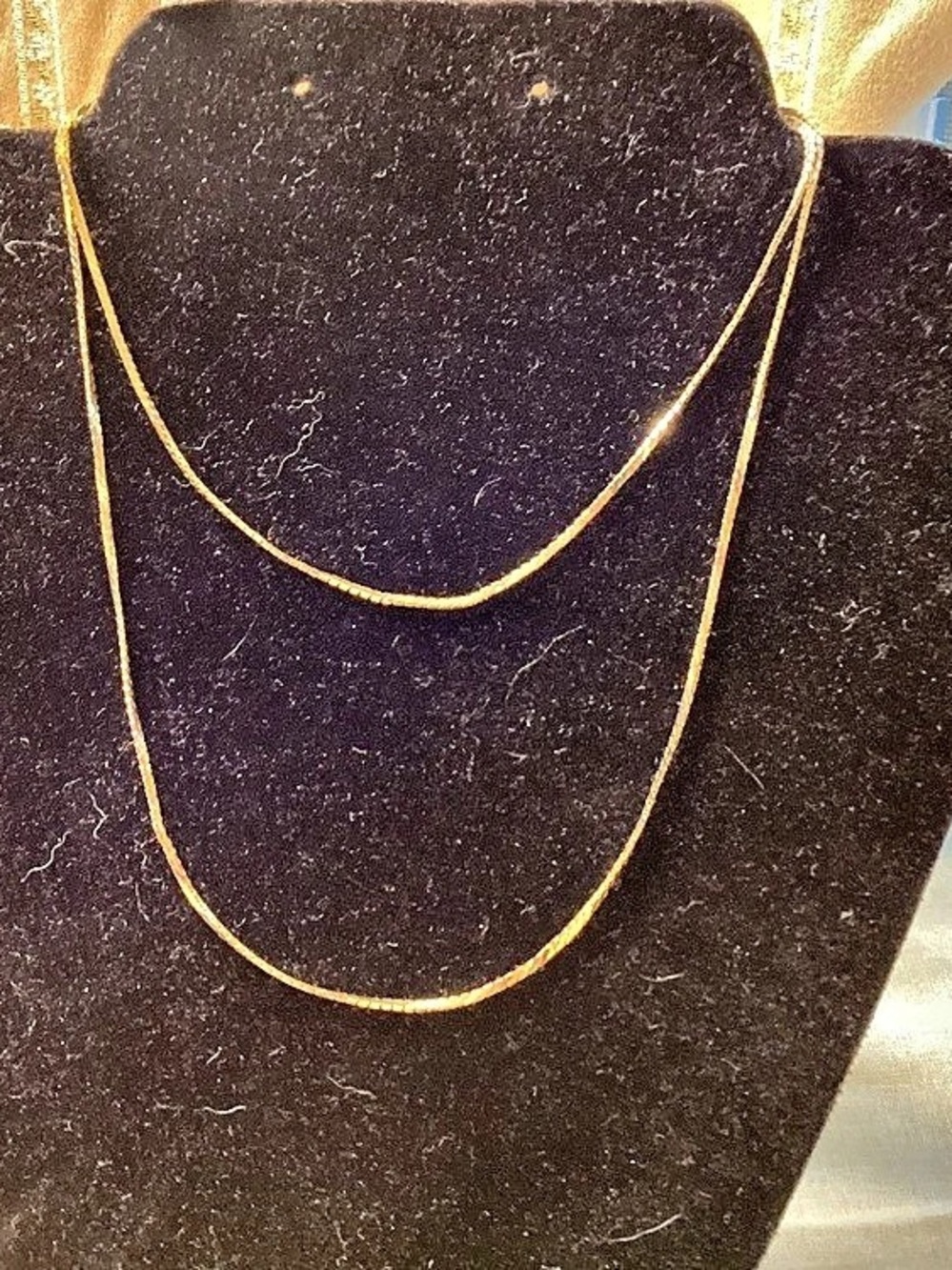 Gold-Tone Chain Necklace  30” Length